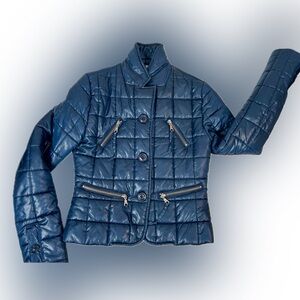 Millard Fillmore Blue Women’s Coat Size Small‎